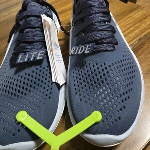 Croc Navy Blue Athletic Sneakers